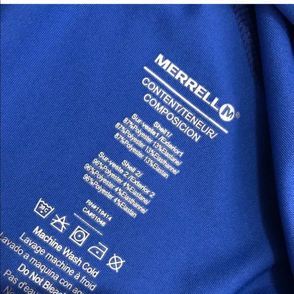 Merrell V-neck Select Wick T-Shirt Lace Detail - Picture 7 of 9